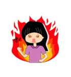 adorkable girl（個別スタンプ：27）
