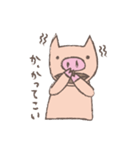 Pig Puppet（個別スタンプ：40）