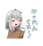 宝石の瞳を持つ女の子（個別スタンプ：7）