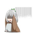宝石の瞳を持つ女の子（個別スタンプ：11）
