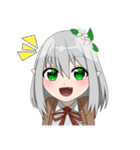 宝石の瞳を持つ女の子（個別スタンプ：13）
