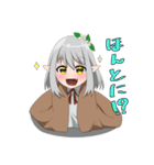 宝石の瞳を持つ女の子（個別スタンプ：19）