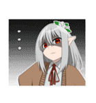 宝石の瞳を持つ女の子（個別スタンプ：25）