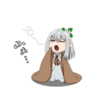 宝石の瞳を持つ女の子（個別スタンプ：34）