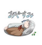 宝石の瞳を持つ女の子（個別スタンプ：35）