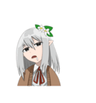 宝石の瞳を持つ女の子（個別スタンプ：37）