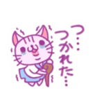 くれよんセーラー猫ちゃんの日常（個別スタンプ：16）