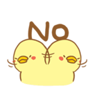 Cute chickens is mad！（個別スタンプ：4）