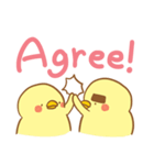Cute chickens is mad！（個別スタンプ：34）