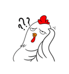 Funny Rooster（個別スタンプ：22）
