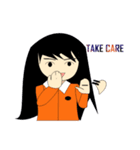 Orange Jacket（個別スタンプ：11）