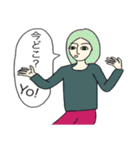 愉快でシュールな仲間たち（個別スタンプ：34）