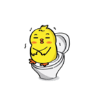 CIKI A Little Chicken（個別スタンプ：26）