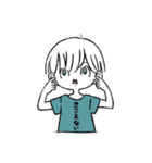 おばけとにんげん（個別スタンプ：21）
