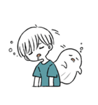 おばけとにんげん（個別スタンプ：32）