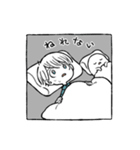 おばけとにんげん（個別スタンプ：40）