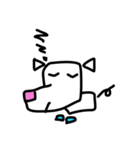 Right angle dog (Mah Moom Chak)（個別スタンプ：16）
