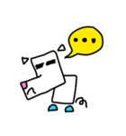 Right angle dog (Mah Moom Chak)（個別スタンプ：20）