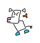 Right angle dog (Mah Moom Chak)（個別スタンプ：23）