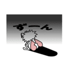 カイコさんとシロくん（個別スタンプ：21）