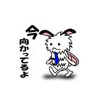 カイコさんとシロくん（個別スタンプ：23）