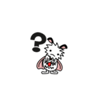 カイコさんとシロくん（個別スタンプ：25）
