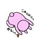 うさぎのゆるっと日常会話（個別スタンプ：10）