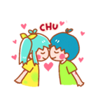 Lime ＆ Blueberry Lovers' Sweet Moment（個別スタンプ：2）
