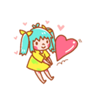 Lime ＆ Blueberry Lovers' Sweet Moment（個別スタンプ：11）