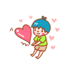 Lime ＆ Blueberry Lovers' Sweet Moment（個別スタンプ：12）