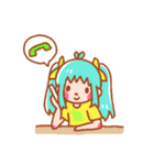 Lime ＆ Blueberry Lovers' Sweet Moment（個別スタンプ：15）