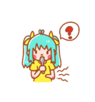Lime ＆ Blueberry Lovers' Sweet Moment（個別スタンプ：16）