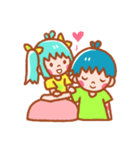 Lime ＆ Blueberry Lovers' Sweet Moment（個別スタンプ：23）