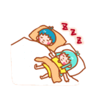 Lime ＆ Blueberry Lovers' Sweet Moment（個別スタンプ：28）