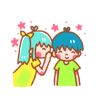 Lime ＆ Blueberry Lovers' Sweet Moment（個別スタンプ：30）