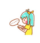 Lime ＆ Blueberry Lovers' Sweet Moment（個別スタンプ：32）