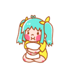 Lime ＆ Blueberry Lovers' Sweet Moment（個別スタンプ：34）