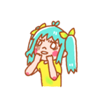 Lime ＆ Blueberry Lovers' Sweet Moment（個別スタンプ：35）