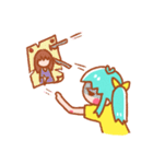Lime ＆ Blueberry Lovers' Sweet Moment（個別スタンプ：37）