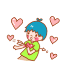 Lime ＆ Blueberry Lovers' Sweet Moment（個別スタンプ：40）