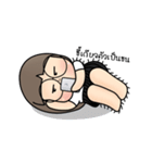 Circle glasses（個別スタンプ：1）