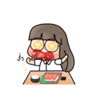 Circle glasses（個別スタンプ：5）