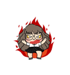 Circle glasses（個別スタンプ：16）