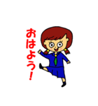 きらめき女子高生（個別スタンプ：6）