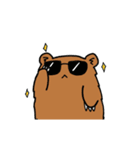 働くクマモク（個別スタンプ：24）