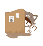 Girl Cat ＆ Boy Dog（個別スタンプ：26）