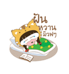 Girl Cat ＆ Boy Dog（個別スタンプ：36）