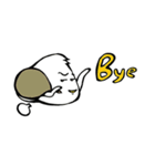 Face-crooked sesame buns（個別スタンプ：39）