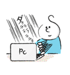ゆる可愛いウォーターボブWEB業界編！1（個別スタンプ：8）