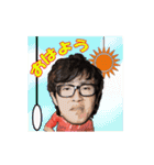 ジャグリングパフォーマーMr.アパッチ（個別スタンプ：9）